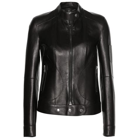 dolce gabbana leather jacket women|dolce and gabbana puffer jacket.